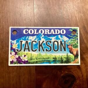 Jackson Colorado Souvenir Magnet